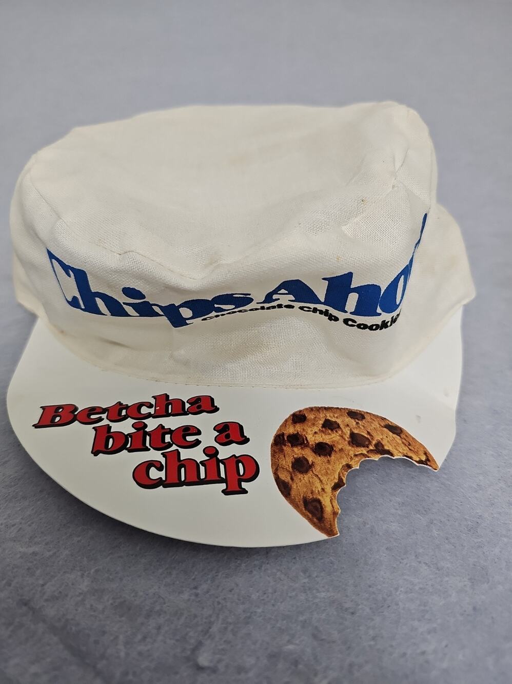 Chips Ahoy! Chocolate Chip Cookies White Advertising Hat C Betcha Bite A Chip